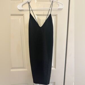 H&M Black Slip Dress